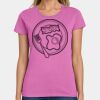 Ladies Heavy Cotton 100% Cotton T Shirt Thumbnail