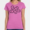 Ladies Heavy Cotton 100% Cotton T Shirt Thumbnail