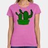 Ladies Heavy Cotton 100% Cotton T Shirt Thumbnail