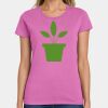 Ladies Heavy Cotton 100% Cotton T Shirt Thumbnail