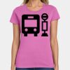 Ladies Heavy Cotton 100% Cotton T Shirt Thumbnail