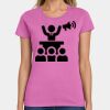 Ladies Heavy Cotton 100% Cotton T Shirt Thumbnail