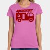 Ladies Heavy Cotton 100% Cotton T Shirt Thumbnail