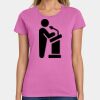 Ladies Heavy Cotton 100% Cotton T Shirt Thumbnail
