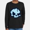 Youth Heavy Cotton 100% Cotton Long Sleeve T Shirt Thumbnail