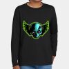 Youth Heavy Cotton 100% Cotton Long Sleeve T Shirt Thumbnail