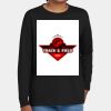 Youth Heavy Cotton 100% Cotton Long Sleeve T Shirt Thumbnail