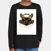 Youth Heavy Cotton 100% Cotton Long Sleeve T Shirt Thumbnail