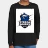 Youth Heavy Cotton 100% Cotton Long Sleeve T Shirt Thumbnail
