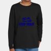 Youth Heavy Cotton 100% Cotton Long Sleeve T Shirt Thumbnail