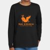 Youth Heavy Cotton 100% Cotton Long Sleeve T Shirt Thumbnail