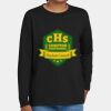 Youth Heavy Cotton 100% Cotton Long Sleeve T Shirt Thumbnail
