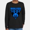 Youth Heavy Cotton 100% Cotton Long Sleeve T Shirt Thumbnail