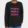 Youth Heavy Cotton 100% Cotton Long Sleeve T Shirt Thumbnail
