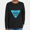 Youth Heavy Cotton 100% Cotton Long Sleeve T Shirt Thumbnail