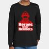 Youth Heavy Cotton 100% Cotton Long Sleeve T Shirt Thumbnail