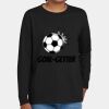 Youth Heavy Cotton 100% Cotton Long Sleeve T Shirt Thumbnail