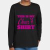 Youth Heavy Cotton 100% Cotton Long Sleeve T Shirt Thumbnail