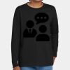 Youth Heavy Cotton 100% Cotton Long Sleeve T Shirt Thumbnail