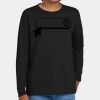 Youth Heavy Cotton 100% Cotton Long Sleeve T Shirt Thumbnail