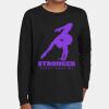 Youth Heavy Cotton 100% Cotton Long Sleeve T Shirt Thumbnail