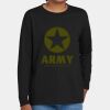 Youth Heavy Cotton 100% Cotton Long Sleeve T Shirt Thumbnail