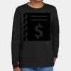 Youth Heavy Cotton 100% Cotton Long Sleeve T Shirt Thumbnail