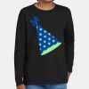 Youth Heavy Cotton 100% Cotton Long Sleeve T Shirt Thumbnail