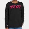 Youth Heavy Cotton 100% Cotton Long Sleeve T Shirt Thumbnail