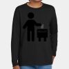 Youth Heavy Cotton 100% Cotton Long Sleeve T Shirt Thumbnail