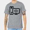 Unisex Heather CVC Short Sleeve Tee Thumbnail