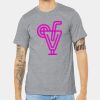 Unisex Heather CVC Short Sleeve Tee Thumbnail